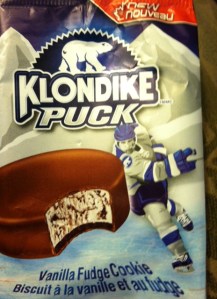 I wasn't kidding about hockey ice cream.